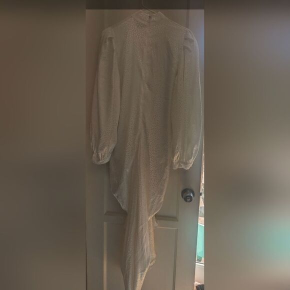 NWT House of Lancry Bliss Dress in Leopard White Print Size XXL - Picture 5 of 5